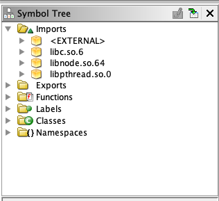 mirrord - use ghidra to find imports